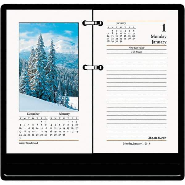 AT-A-GLANCE - 24 Sheet, 3-1/2 x 6", Calendar Refill - Nature - Best Tool & Supply