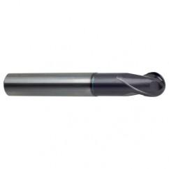 10mm Dia. - 72mm OAL 2 FL 30 Helix Firex Carbide Ball Nose End Mill - Best Tool & Supply