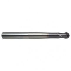3mm Dia. - 80mm OAL 2 FL 30 Helix Firex Carbide Ball Nose End Mill - Best Tool & Supply
