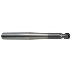3mm Dia. - 80mm OAL 2 FL 30 Helix Firex Carbide Ball Nose End Mill - Best Tool & Supply
