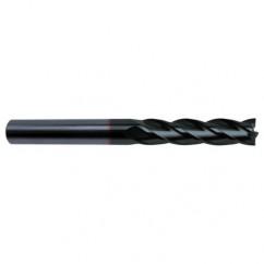 3/16" Dia. - 3" OAL - 4 FL 30 Helix Super-A Carbide End Mill - Best Tool & Supply