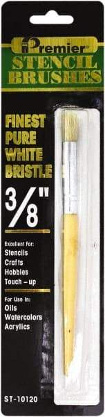 Premier Paint Roller - Stencil Brushes & Rollers Type: Stencil Brush Diameter (Inch): 3/8 - Best Tool & Supply