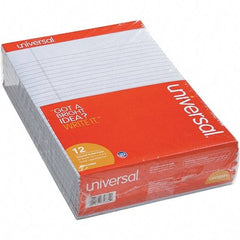 UNIVERSAL - 50 Sheet, 8-1/2 x 11", Legal (Style) Note Pad - Orchid - Best Tool & Supply