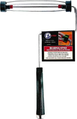 Premier Paint Roller - 9" Wide x 14-1/2" Long Heavy-Duty Birdcage Frame - Steel Frame, Plastic Handle - Best Tool & Supply