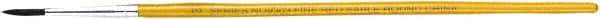 Premier Paint Roller - #5 Sable Artist's Paint Brush - 1/8" Wide, 1/2" Bristle Length, 5" Wood Handle - Best Tool & Supply