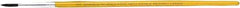 Premier Paint Roller - #5 Sable Artist's Paint Brush - 1/8" Wide, 1/2" Bristle Length, 5" Wood Handle - Best Tool & Supply