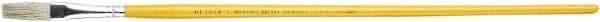 Premier Paint Roller - #2 Sable Artist's Paint Brush - 1/8" Wide, 1/4" Bristle Length, 8-1/4" Wood Handle - Best Tool & Supply