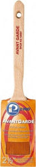 Premier Paint Roller - 2-1/2" Oval Polyester Sash Brush - 3" Bristle Length, 7-1/2" Wood Sash Handle - Best Tool & Supply