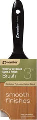 Premier Paint Roller - 3" Flat Polyester Stainer Brush - 2-1/4" Bristle Length, 5" Plastic Beavertail Handle - Best Tool & Supply