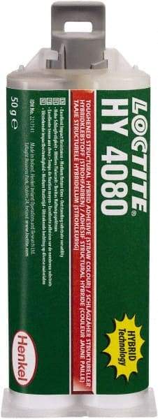 Loctite - 50 g Dual Cartridge Two Part Adhesive - 5 to 10 min Working Time, 302°F - Best Tool & Supply