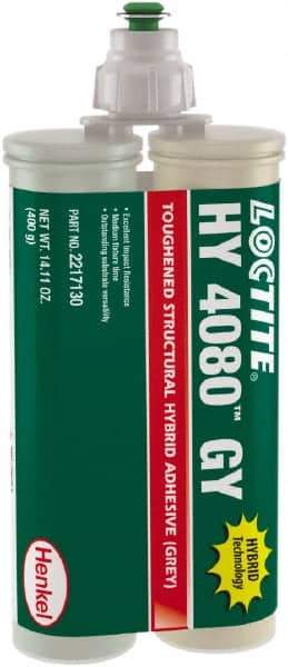 Loctite - 400 g Dual Cartridge Two Part Adhesive - 5 to 10 min Working Time, 302°F - Best Tool & Supply