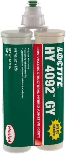 Loctite - 400 g Dual Cartridge Two Part Adhesive - 3 to 5 min Working Time - Best Tool & Supply