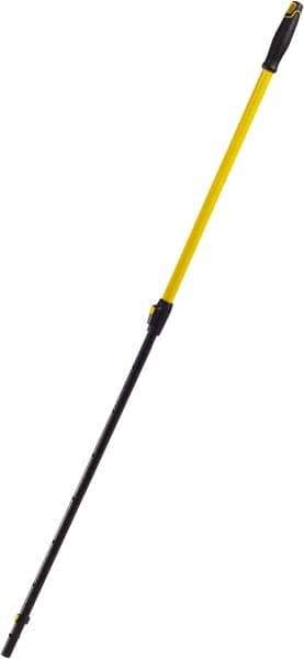 Rubbermaid - 36 to 60" Standard Metal Quick Connect Mop Handle - 1-3/4" Handle Diam, Plastic Connector, Use with All-In-One Floor Cleaning Tools - Best Tool & Supply