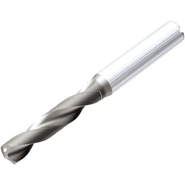 Kennametal - 10.8mm 138° Spiral Flute Solid Carbide Screw Machine Drill Bit - Best Tool & Supply