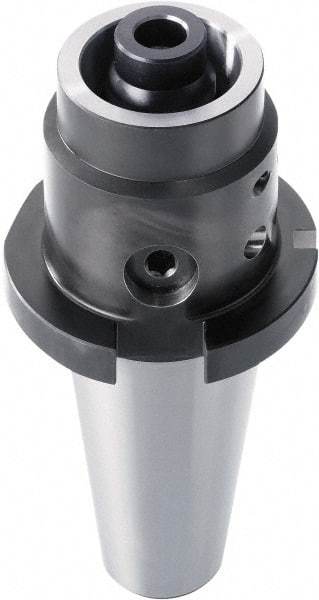 HAIMER - HSK25A, C, E Taper, On-Center/Rotating, Spindle Adapter - 80mm Projection, Use with ISO50 Spindle - Best Tool & Supply