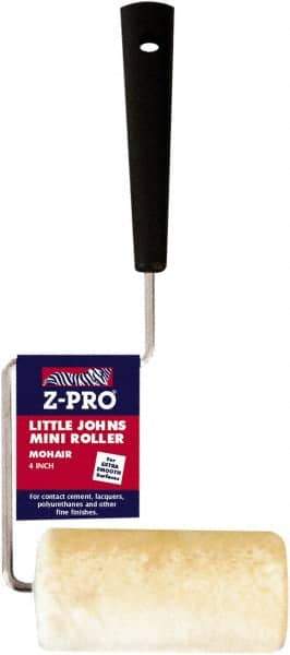 Premier Paint Roller - 10" Long, 1/4" Nap, Wall Paint Roller Set - 5" Wide, Steel Frame, Includes Roller Cover & Frame - Best Tool & Supply