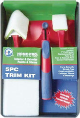 Premier Paint Roller - Trim Paint Roller Kit - Plastic Frame, Includes Paint Tray & Roller Frame - Best Tool & Supply