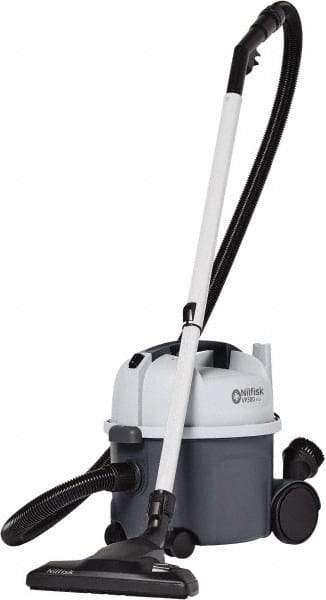 Nilfisk - 2.1 Gal, Plastic Tank, Dry, Industrial Vacuum - 1.2 hp, 7.5 Amps - Best Tool & Supply