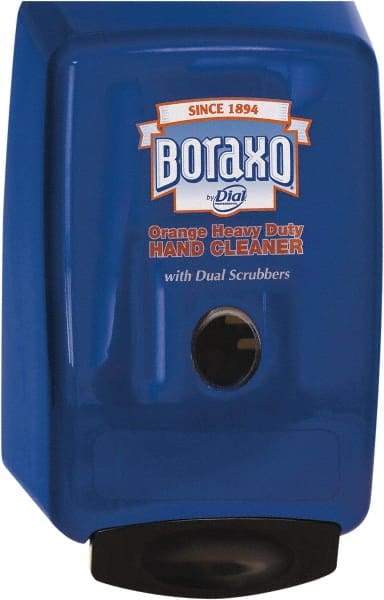 Boraxo - 2 L Liquid Hand Soap Dispenser - Plastic, Wall Mounted, Blue - Best Tool & Supply