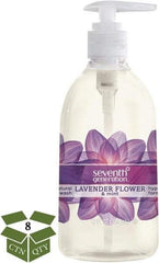 Seventh Generation - 12 oz Pump Bottle Liquid Soap - Clear, Lavender Flower & Mint Scent - Best Tool & Supply