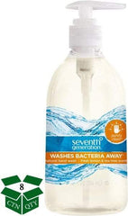 Seventh Generation - 12 oz Pump Bottle Liquid Soap - Clear, Fresh Lemon & Tea Tree Scent - Best Tool & Supply