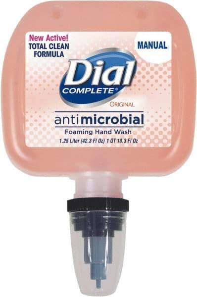 Dial - 1.25 L Dispenser Refill Foam Soap - Light Pink, Original Scent - Best Tool & Supply