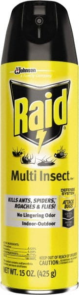 Raid - Pack of (12) 15-oz Aerosol Cans Insect Killer - Best Tool & Supply