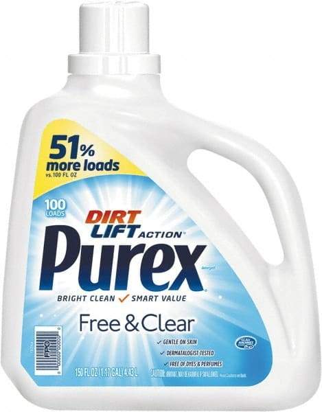 Purex - 150 oz Liquid Laundry Detergent - Unscented - Best Tool & Supply