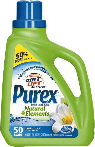 Purex - 75 oz Liquid Laundry Detergent - Linen & Lilies Scent - Best Tool & Supply