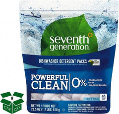 Seventh Generation - 0.63 oz Packet Automatic Dishwashing Powder - Unscented - Best Tool & Supply