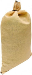 Made in USA - 14" Long x 26" High Sand Bag - Desert Tan Polypropylene, For Spill Containment - Best Tool & Supply