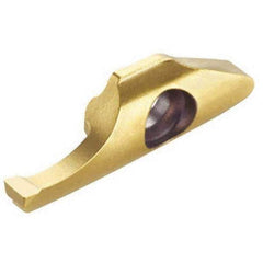 Iscar - 15-3.50-0.20MIFR Grade IC908, 3.5mm Cutting Width Carbide Grooving Insert - 15mm Max Depth of Cut, Right Hand, 0.2mm Corner Radius, TiAlN Finish - Best Tool & Supply