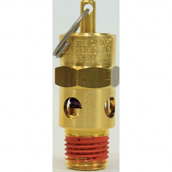 Control Devices - 1/4" Inlet, ASME Safety Valve - Best Tool & Supply