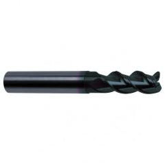 5/16" Dia. - 3" OAL - 45° Helix Super-A Carbide End Mill - 3 FL - Best Tool & Supply