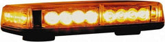 Buyers Products - Variable Flash Rate, Magnetic or Permanent Mount Emergency LED Lightbar Assembly - Powered by DC, Amber - Best Tool & Supply