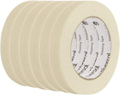 UNIVERSAL - 18mm Wide x 54.8 m Long Beige Crepe Paper Masking Tape - Series 6697, 5 mil Thick, 19 In/Lb Tensile Strength - Best Tool & Supply