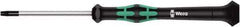 Wera - 5 Torx Driver - 40mm Blade Length, 137mm OAL, Ergonomic Handle - Best Tool & Supply