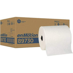 Georgia Pacific - Hard Roll of 1 Ply White Paper Towels - 8-3/16" Wide, 550' Roll Length - Best Tool & Supply