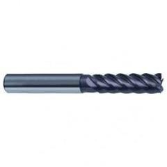 4mm Dia. - 65mm OAL - 5 FL Variable Helix Firex Carbide End Mill - Best Tool & Supply