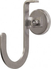 Mag-Mate - 25 Lb Capacity, 2-3/4" Projection, 304 Stainless Steel Magnetic J Hook - 3-7/8" OAL - Best Tool & Supply