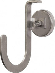 Mag-Mate - 15 Lb Capacity, 2" Projection, 304 Stainless Steel Magnetic J Hook - 3-1/8" OAL - Best Tool & Supply