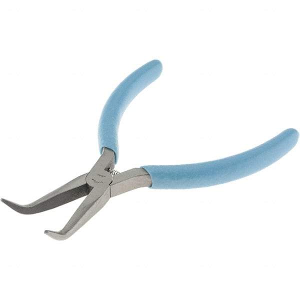 Xcelite - 6-3/4" Long, 3" Jaw Length, Smooth Jaw, Long Nose/Bent Nose Plier - Best Tool & Supply