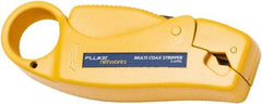 Fluke Networks - 1 Piece, Coaxial Wire Stripper - Comes in Clam Shell - Best Tool & Supply