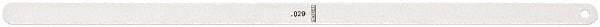 Starrett - Feeler Gages   Thickness (Decimal Inch): 0.0290    Leaf Length (Inch): 12 - Best Tool & Supply