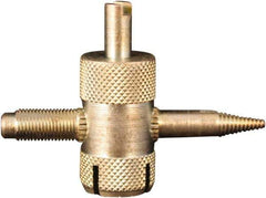 Milton - 4-Way Valve Tool - For Large Bore Tire Valves - Best Tool & Supply