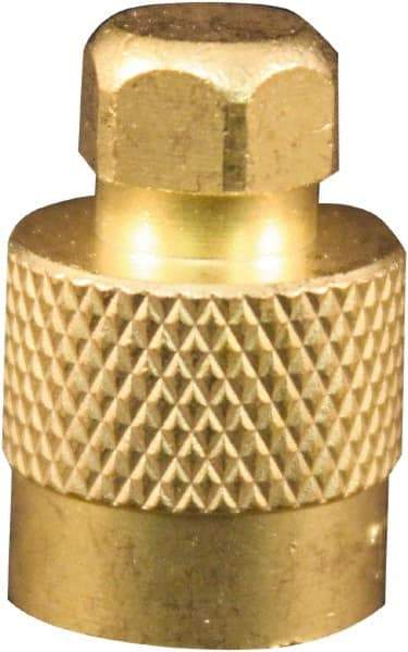 Milton - Screwdriver Type Valve Cap - For Large Bore Tire Valves - Best Tool & Supply