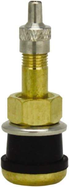 Milton - Clamp-In Tubeless Tire Valve - For Trucks, Buses - Best Tool & Supply