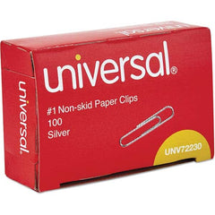 UNIVERSAL - Binder Clips Binder Type: Paper Fastener Color: Silver - Best Tool & Supply