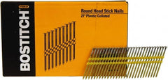 Stanley Bostitch - 11 Gauge 0.12" Shank Diam 3" Long Framing Nails for Power Nailers - Exact Industrial Supply
