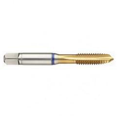 M20x2.5 6H 4-Flute PM Cobalt Blue Ring Spiral Point Plug Tap-TiN - Best Tool & Supply